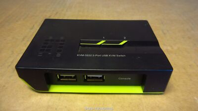 LevelOne KVM-0222 V1.0 KVM Switch 2-Port , USB, VGA, 2048x1536px - EXCL PSU