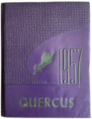 1957 LIVE OAK HIGH SCHOOL YEARBOOK, THE QUERCUS, LIVE OAK, CA