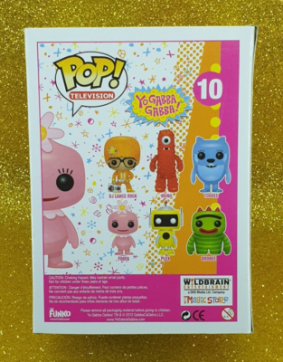 FUNKO POP TELEVISION YO GABBA GABBA #10 FOOFA VAULTED VINYL FIGURE
