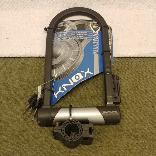 SUNLITE 9" DEFENDER U-LOCK SCHLÜSSEL Fahrradschloss mit Befestigungshalterung