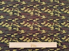 Giungla Mimetico - Rosa E Hubble Cotone Tessuto - 112 CM Larghezza