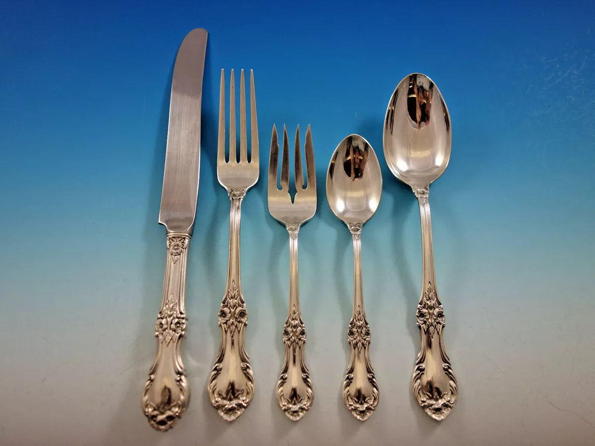 Ebay sterling hotsell silver flatware sets