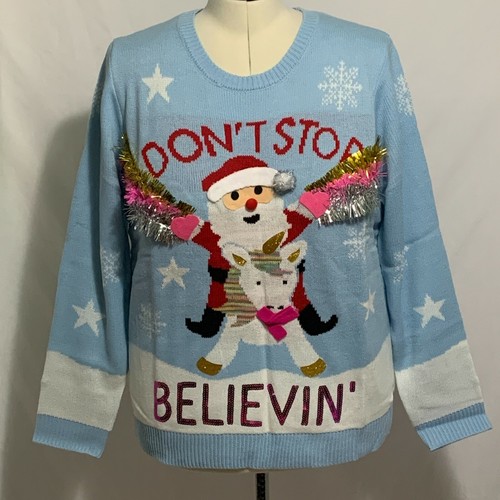 Ugly Christmas Sweater Don't Stop 