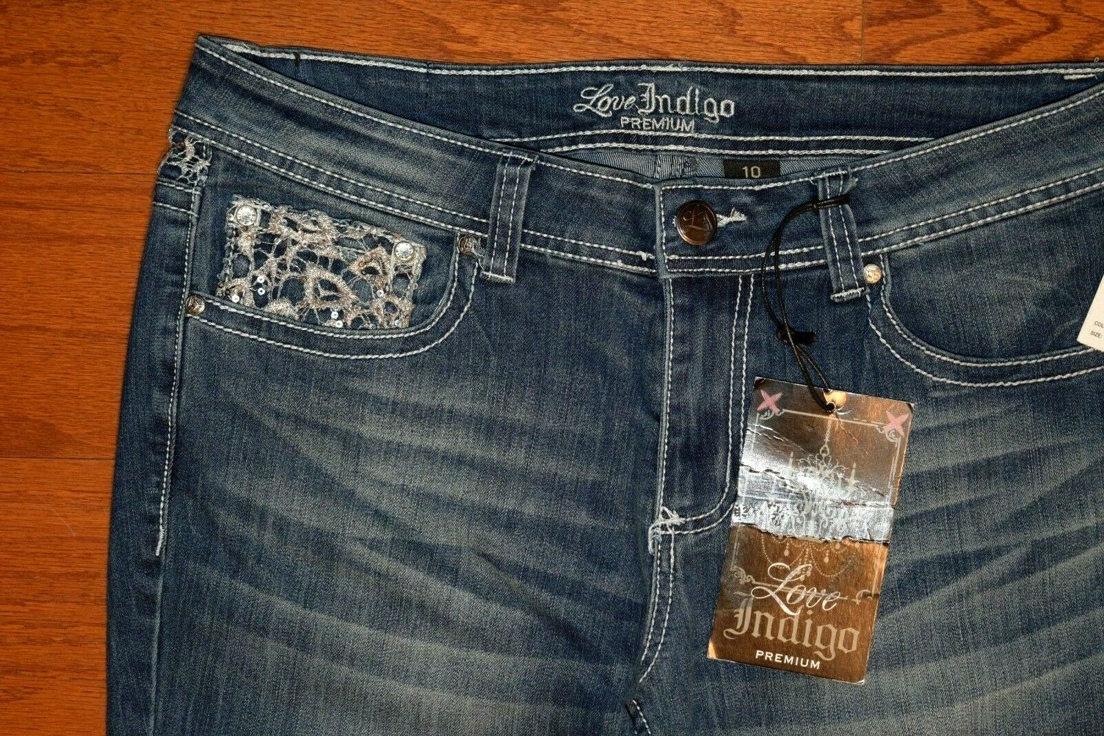 BOOT Cut Stretch Blue Jeans 