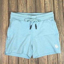 YoungLA Men Teen Shorts Bodybuilding Fleece Gym Workout 3" Aqua Sz L Athleisure
