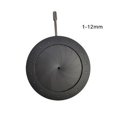 Adjustable Iris Diaphragm Camera Diaphragm 1-12mm Adjustable