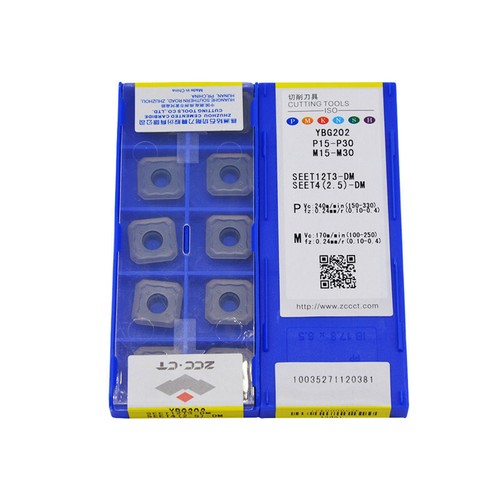 10pcs Carbide Inserts SEET12T3-DM YBG202 CNC - Picture 4 of 5