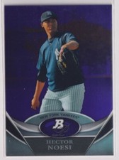 2011 Bowman Platinum Prospects Purple Refractors #BPP62 Hector Noesi
