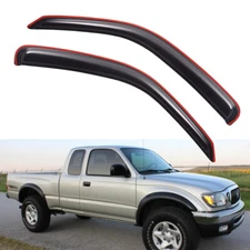 For 1995-2004 Toyota Tacoma Extended Cab In-Channel Rain Guard Window Vent Visor
