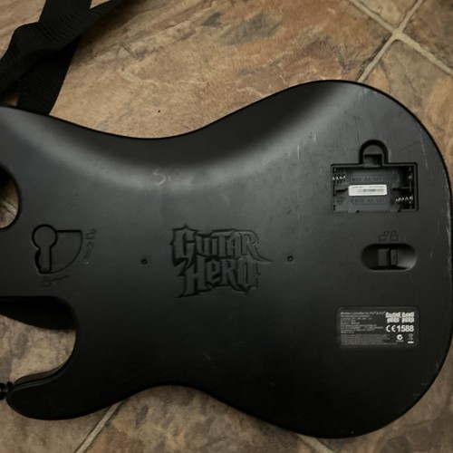 Red Guitar Hero Band Wireless Controller PS3 PS2 95893.805 - NO DONGLE - Picture 5 of 8