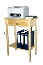 Massivholz Nachttisch Fichte massiv Beistelltisch Flur Telefon-tisch Laptoptisch