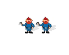 Post Earrings - New -  Rudolph the Red Nosed Reindeer  Yukon Cornelius