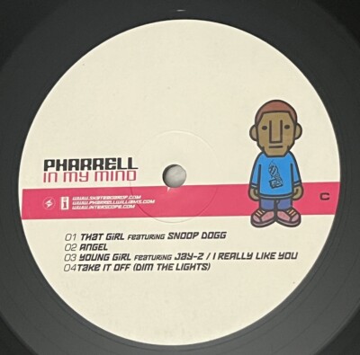 Pharrell In My Mind Vinyl Record LP 2006 US FIRST PRESS RARE HTF