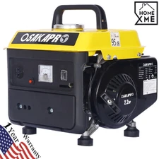 900W Portable Generator Gas Powered Generator Low Noise for Home Use Outdoor