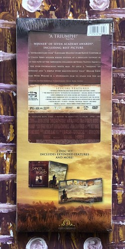 NEW "DANCES WITH WOLVES" KEVIN COSTNER SPECIAL EDITION (2 DVD'S) SEALED. - Picture 4 of 5