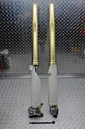 2012 HONDA CRF250X - OEM RIGHT LEFT FRONT SUSPENSION FORKS SHOCKS