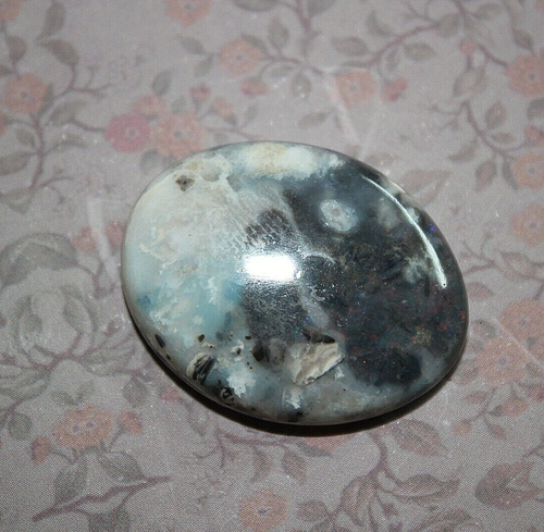 Piedra preciosa ovalada de ópalo australiano natural de calidad AAA+, 32x25x6 mm piedra preciosa suelta. - Imagen 3 de 8