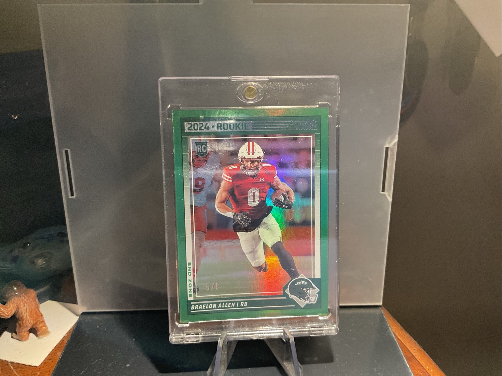 Braelon Allen 2024 Score Green /6 Rookie #390