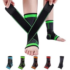 Ankle Support Brace, Adjustable Compression Ankle Braces for Sports Protection