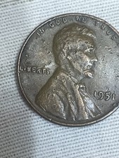 1951 Lincoln Errors Rare Wheat Penny 1951 Lincoln Errors Rare Wheat Penny