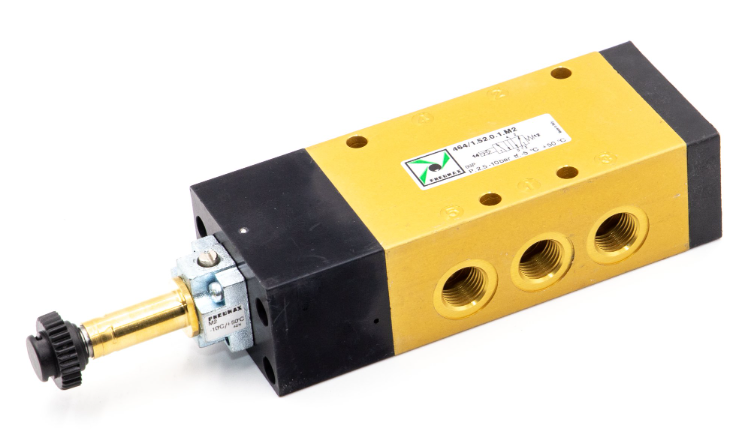 Pneumax 1/4"" BSP 5/2 Solenoid/Spring Valve , Pneumax (464/1.52.0.1.M2)