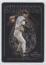 2005 Fleer Platinum Diamond Dominators Metal Randy Johnson #4DD HOF i4v