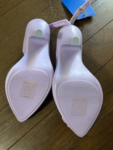 Vivienne Westwood x Melissa Skull Sandals Purple US/6 JP/23.5cm Unused Strap - Picture 2 of 3