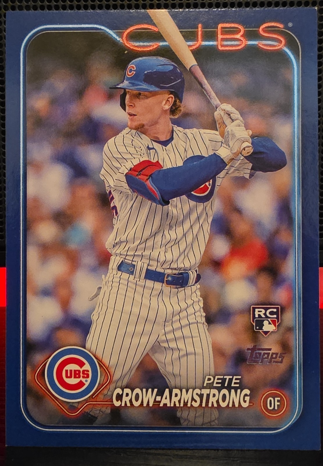 2024 Topps Series 2 - Pete Crow-Armstrong #407 Royal Blue (RC)