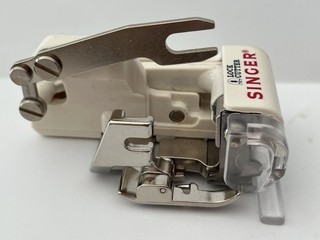 Singer LOCK CUTTER SERGER Attachment & Instruction sheet vintage Japan