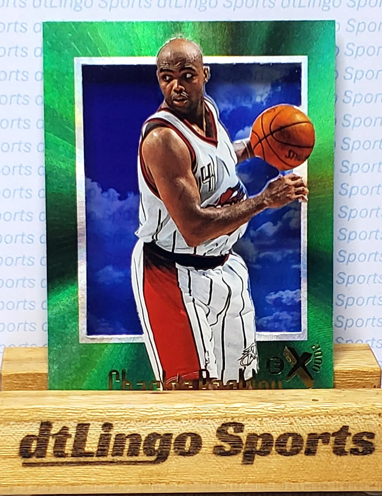 1996-97 Skybox E-X2000 CHARLES BARKLEY #23 Rockets TWICE HOFer