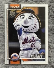 MRS. MET - 2026 Topps Series 1 Baseball Celebration #M-14 - NY Mets MLB Mascot