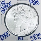 1925 SILVER PEACE DOLLAR AUTHENTIC HI GRADE U.S. MINT COIN FREE SHIPPING 5875