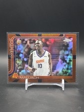 2025-26 Topps Chrome Basketball Khaman Maluach RC Orange  Border SP Phoenix Suns
