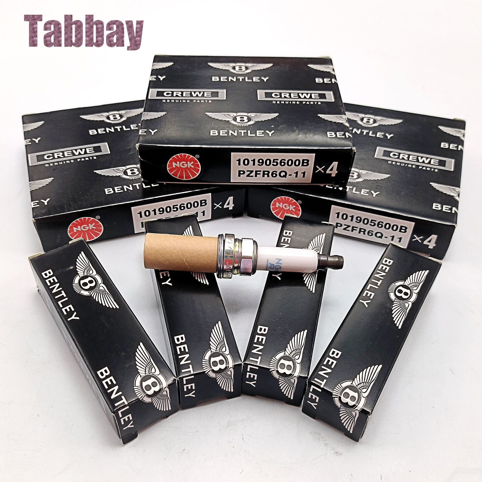 101905600B Spark Plugs 12PCS For 2004-10 Bentley Continental Gt Gtc Flying Spur
