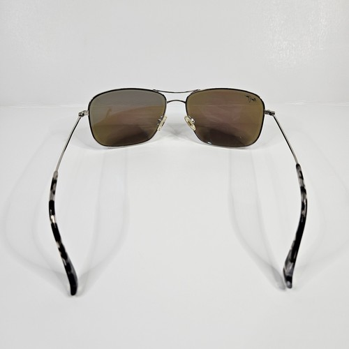 Occhiali da sole polarizzati Maui Jim Wiki Wiki MJ246-17 montatura titanio lenti blu - Foto 7 di 12
