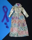 ** Vintage BARBIE - SILVER BLUES #3357 - Complete Outfit - Coat Scarf Shoes