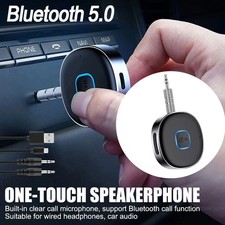 3.5mm Aux Bluetooth Receiver Car Adapter Wireless Audio Receiver for Home Stereo