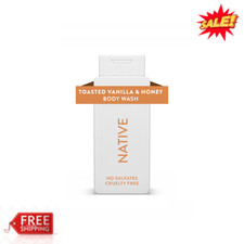 Native Limited Edition Body Wash, Toasted Vanilla & Honey Scent, 18 fl oz, 1Pack 0.74 per gallon