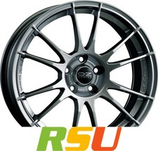 OZ Ultraleggera matt graphite 7x17" ET37 LK4 100 ML 68 Alufelgen 17 Zoll
