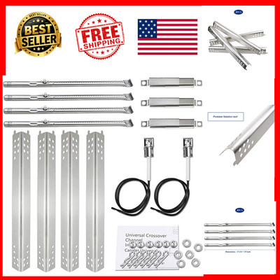 Grill Parts Kit for Char-Broil Performance 4-Burner 4x Non-Magnetic Stainless