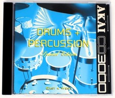 East West Drums Percussion SE Akai Format Sample/Sound Library/Sampling CD