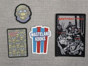 Wasteland Kooks Non-Misfortunes Patch collection - FREE shipping