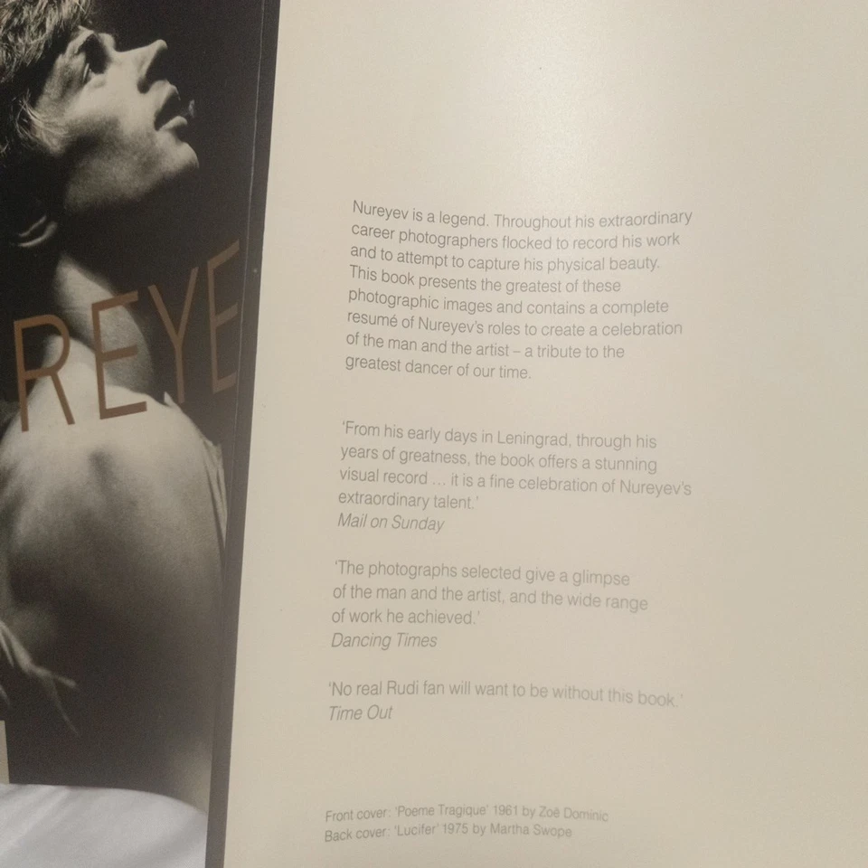 Livre Nureyev Edition Phaidon 1993 - Photo 4/4