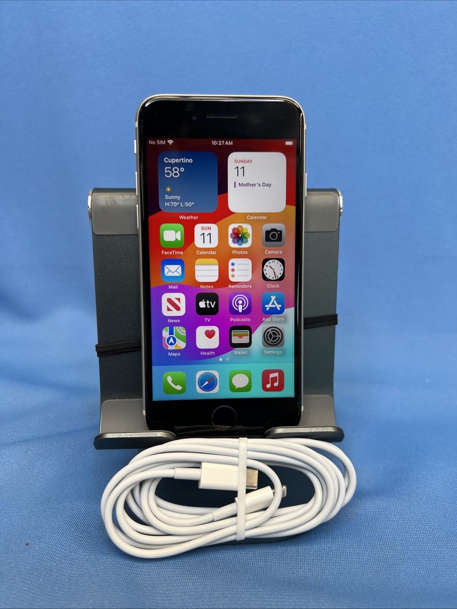 Apple iPhone SE 2022 (3rd Generation) Starlight 64gb Unlocked Good
