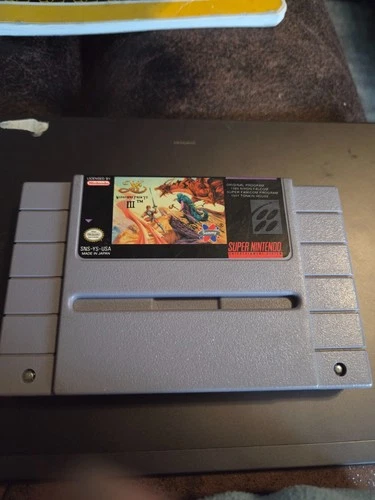 SNES Super Nintendo Wanderers From Ys III Authentic *Tested Rare