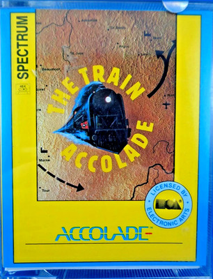 SINCLAIR ZX SPECTRUM -- THE TRAIN (ACCOLADE) #NOS