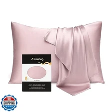 ATreebag Pillowcase 100% Mulberry Silk for Hair and Skin, Double Sided 19 Mom