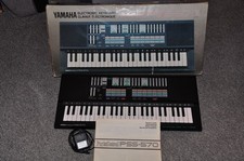Tastiera elettronica Yamaha PSS-570 con adattatore AC - Ottime condizioni