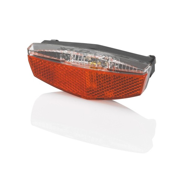 Xlc CL-R19 Akku-RüCkleuchte FüR GepäCkträGer, Mit Reflektor, Usb, Schwarz/Rot-image
