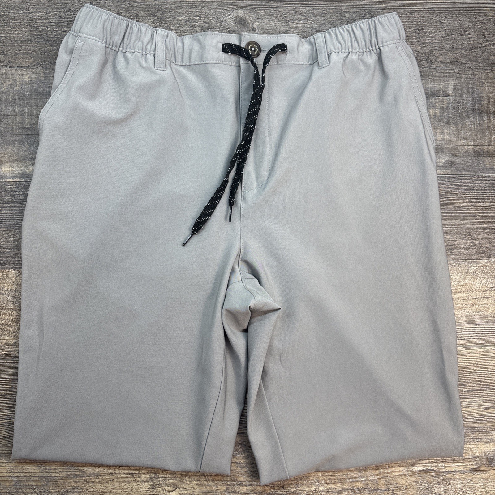 Chubbies Men’s XL Everywear Pant Gray Drawstring Elastic Pockets Stretch